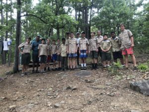 Troop 125 at Camp Hale